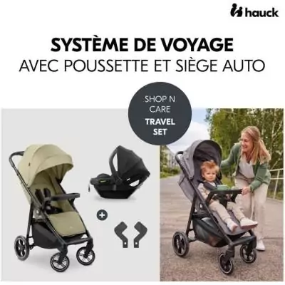 HAUK - Ensemble de voyage 2-en-1 compact et pratique en Olive ?