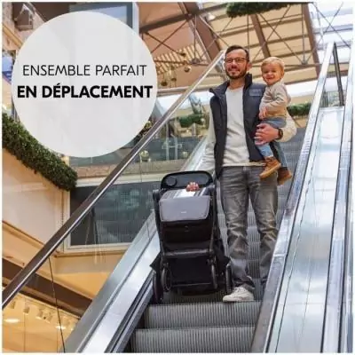 HAUK - Ensemble de voyage 2-en-1 compact et pratique en Olive ?