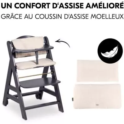 Chaise haute évolutive Hauck Beta+ - Confort et sécurité optimal