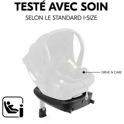 Base Isofix pour siège auto HAUCK DRIVE N CARE - Noir