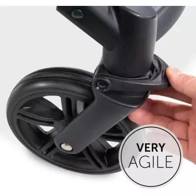 Poussette compacte Hauck Rapid 4 - 4 roues noire