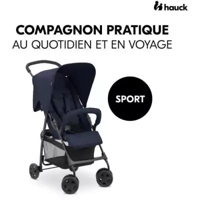 Poussette canne HAUCK SPORT - Compacte & confortable - Beige Poussette canne HAUCK SPORT - Compacte & confortable - Beige