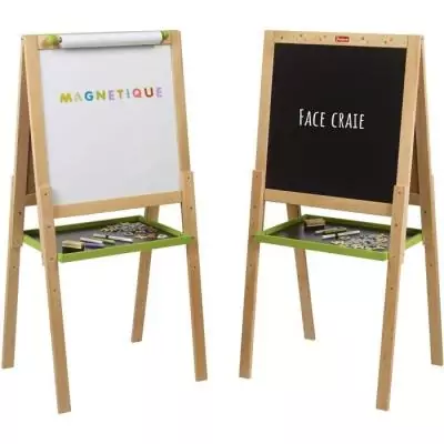 Tableau multifonctions en bois pour enfant - JEUJURA