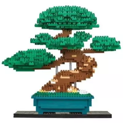 Figurine en briques NANOBLOCK Bonsai Deluxe - 1130 pcs