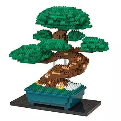 Figurine en briques NANOBLOCK Bonsai Deluxe - 1130 pcs