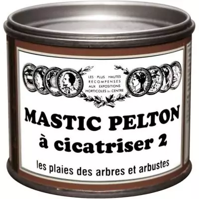 Mastic cicatrisant PELTON Cica20 195 g - Pour arbre et étrier - Protection efficace