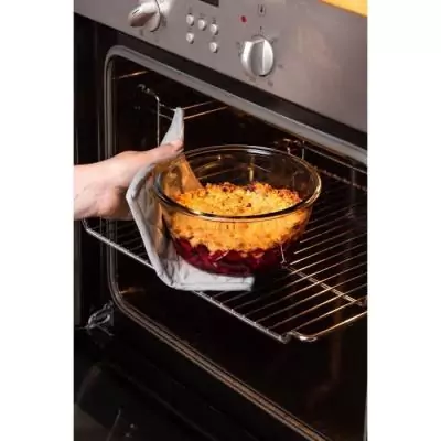 Lot de 3 Lunch Box Pyrex Cook & Go - Verre - Couvercle hermétique