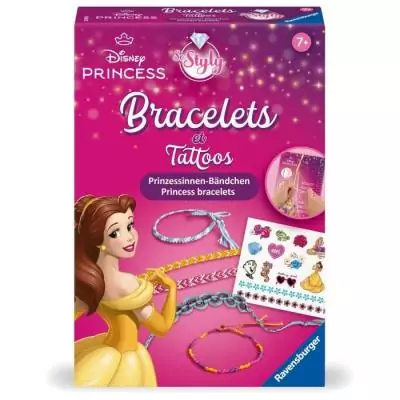 Collection Disney Princesses - Bracelets et Tattoos So Styly