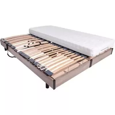 Ensemble relaxation matelas + sommiers électriques 2x90x200 - Confort et qualité - TALCA