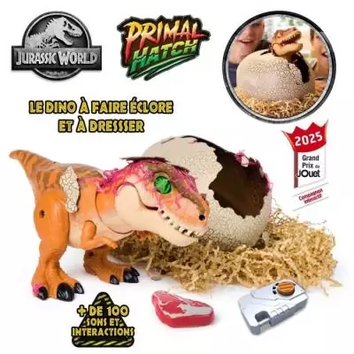 Découvrez la magie de l'éclosion des dinosaures avec Primal Hatch - Jurassic World