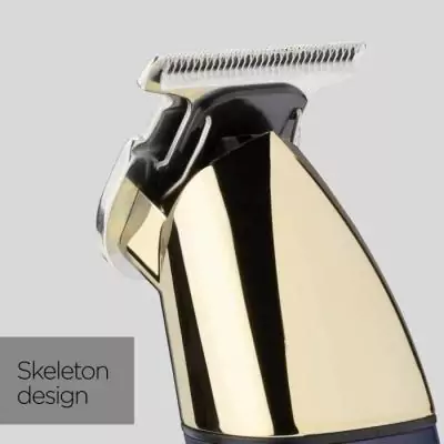 Tondeuse à barbe sans fil BaByliss T992E Super-X Metal - 5 h Autonomie - Edition Gold & Navy