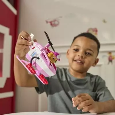 Figurine miniature Véhicule + Figurine Fire Rescue Stella - La Pat' Patrouille