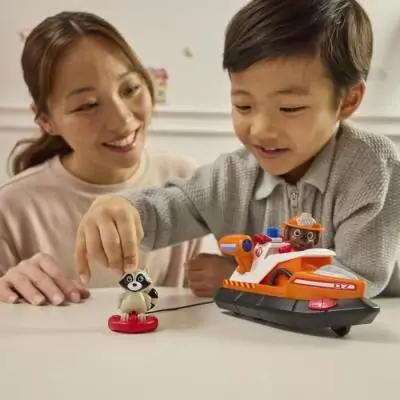 Ensemble Véhicule + Figurine Fire Rescue - Zuma - La Pat' Patrouille Ensemble Véhicule + Figurine Fire Rescue - Zuma - La Pat' Patrouille