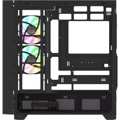 Boîtier PC sans alimentation - THERMALTAKE - View 290 TG ARGB - Moyen tour - Format ATX - 3x120mm A-RGB inclus - Noir Boîtier PC sans alimentation - THERMALTAKE - View 290 TG ARGB - Moyen tour - Format ATX - 3x120mm A-RGB inclus - Noir