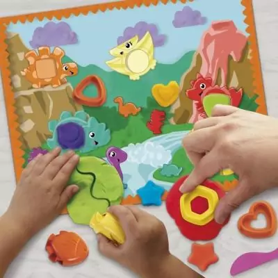 Découvrez le coffret Play-Doh Starters Dino pour enfants de 2 ans