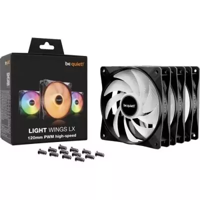BE QUIET! - Light Wings LX 120mm - PWM Triple Pack