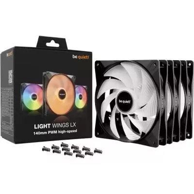 Ventilateur Boîtier BE QUIET! - Light Wings LX BL130 - 140mm - PWM High-Speed Triple - Pack