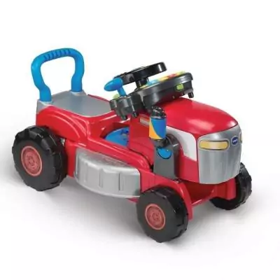 VTECH BABY - SUPER TRACTEUR MAGI TONDEUSE - Multicolore : Jouet camion interactif