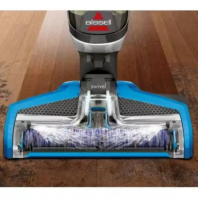 Bissell CrossWave Aspirateur balai Secteur Sec&humide Sans sac 0,62 L 560 W Bleu, Titane