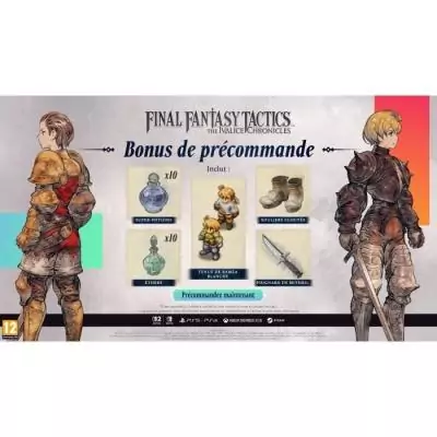 FINAL FANTASY TACTICS – Le chapitre d'Ivalice sur PS5