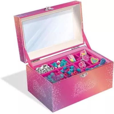 Boîte à bijoux Barbie - Crée tes rêves dès 5 ans