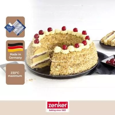 Moule à kouglofs et savarin ZENKER - Black Metallic - 25 et 28 cm