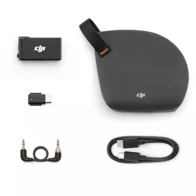 Récepteur micro sans fil DJI Mic 3 - Écran tactile AMOLED 1,1