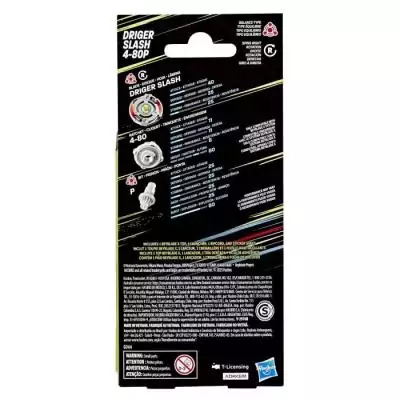 Pack de départ Beyblade X-Over Driger Slash 4-80P : toupie équilibrée pour les 8 ans