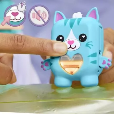 NANO-MALS Pawtricia le chaton bleu : Compagnon interactif avec plus de 70 réactions NANO-MALS Pawtricia le chaton bleu : Compagnon interactif avec plus de 70 réactions