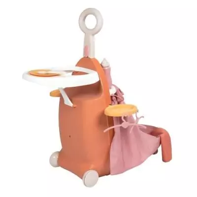 Valise Nurserie 3 en 1 Smoby: Parfaite pour les Bébés dès 18 mois
