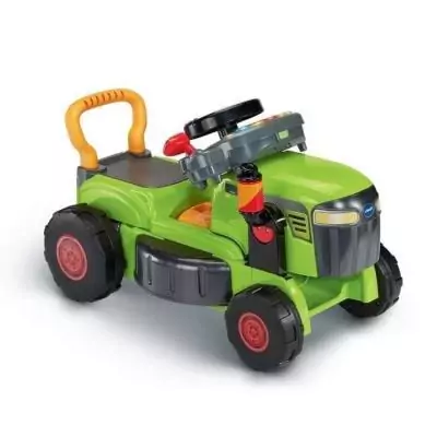 VTECH BABY - Super Tracteur Magi Tondeuse 3 en 1 - Vert Multicolore