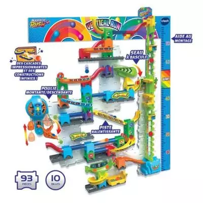 Course de billes ultime: VTECH - MARBLE RUSH - V100E Multicolore