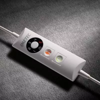 Coussin Chauffant Imetec Cervical - Tissu Hypoallergénique - 5 Températures