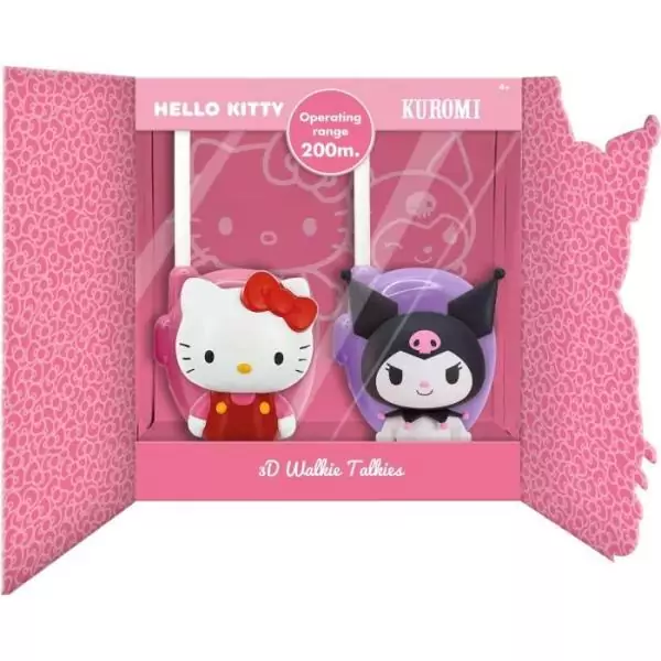 Talkie walkie 3D Hello Kitty & Friends - KIDS LICENSING - HK50203