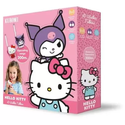 Talkie walkie 3D Hello Kitty & Friends - Communication ludique pour enfants