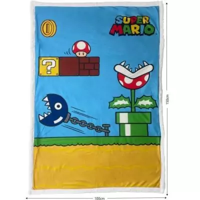 Plaid MARIO BROS - 130 x 180 cm