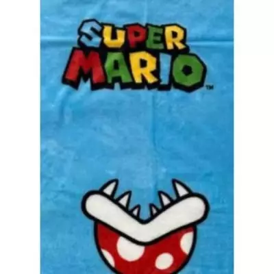 Couverture Sherpa MARIO BROS Vintage 100x150 cm