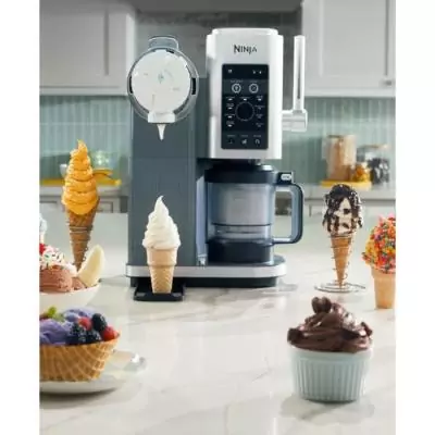 Machine à glaces NINJA - Creami Swirl NC701EU - 480ml - 13 programmes - Sorbetière