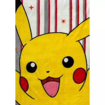 Plaid POKEMON Pikachu 130 x 180 cm
