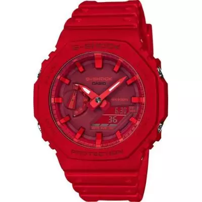 Montre CASIO G-SHOCK Rouge - Résistante aux chocs et multifonctions