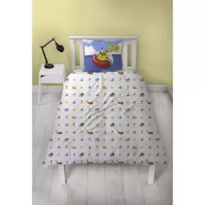Parure de lit POKEMON Pikachu plage - Microfibre - 140x200 cm