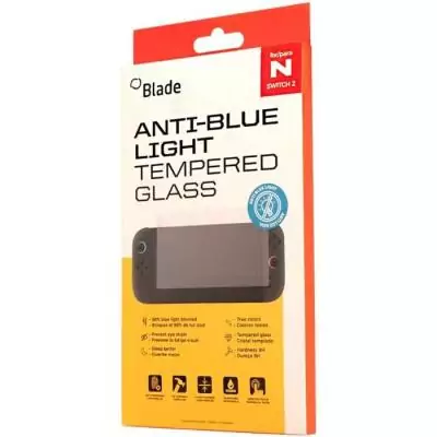 Protection écran Verre trempé anti-lumière bleue - Nintendo Switch 2