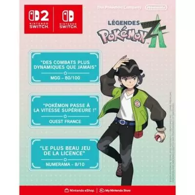 Attrapez-les Tous dans Légendes Pokémon: Z-A - Nintendo Switch 2 Edition