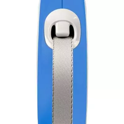 Laisse-sangle - KERBL - Flexi NewConfort - Taille M - 5-m - Max.25 kg - Bleu Laisse-sangle - KERBL - Flexi NewConfort - Taille M - 5-m - Max.25 kg - Bleu