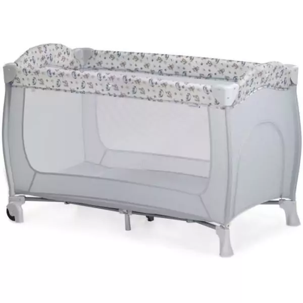 Lit de voyage - HAUCK - SLEEP N PLAY GO PLUS - 60 x 120 cm - Des la naissance - Pliable - Roulettes - Pooh Exploring