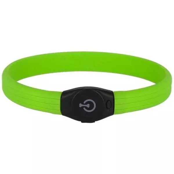 Collier LED - KERBL - Maxi Safe - 65 cm - 10 mm - Vert