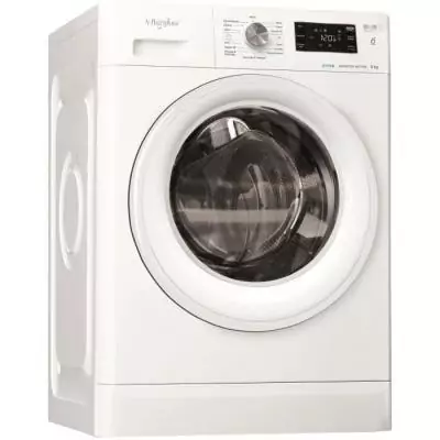 Lave-linge hublot WHIRLPOOL FFBU827VFR FreshCare - 8 kg - Induction - L60cm - 1200 trs/min - Blanc