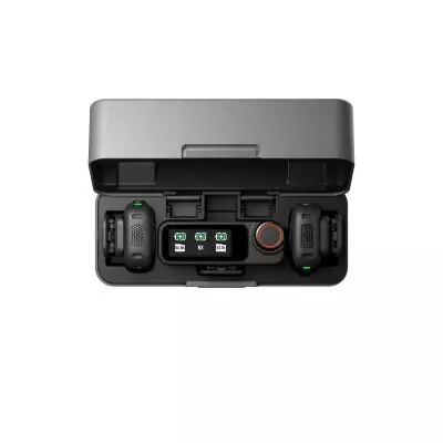 Kit micro sans fil - DJI - Mic 3 - 2 émetteurs (TX) - 1 récepteur (RX) - Recharge rapide