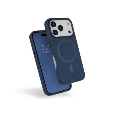 Coque iPhone17 Pro Bleu avec Technologie MagSafe - FC Platinium Coque iPhone17 Pro Bleu avec Technologie MagSafe - FC Platinium