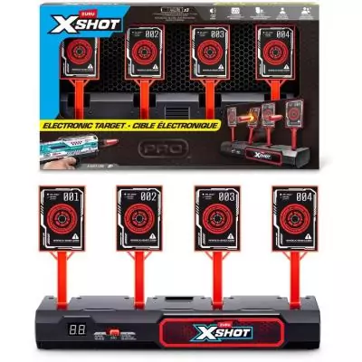 Pistolet - ZURU XSHOT - Cible électronique